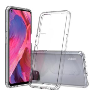 For OPPO A74 5G / A54 5G Shockproof Scratchproof TPU + Acrylic Protective Case(Transparent) (OEM)