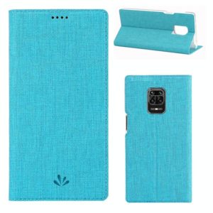 For Xiaomi Redmi Note 9 Pro / Note 9S / Note 9 Pro Max ViLi Shockproof TPU + PU Horizontal Flip Protective Case with Card Slot & Holder(Blue) (ViLi) (OEM)