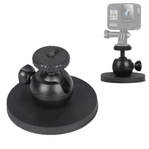 Car Suction Cup Mount Bracket for GoPro Hero11 Black / HERO10 Black / HERO9 Black / HERO8 Black /7 /6 /5 /5 Session /4 Session /4 /3+ /3 /2 /1, Xiaoyi and Other Action Cameras, Style: Single Suction Cup(Black) (OEM)