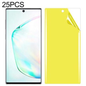 25 PCS For Galaxy Note 10+ Soft TPU Full Coverage Front Screen Protector (OEM)
