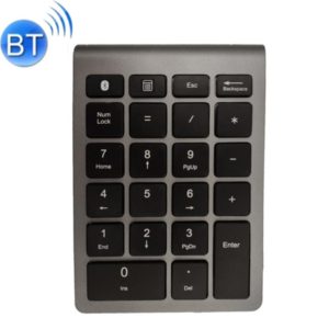 BT304 22 Keys Laptop Mini Wireless Keyboard, Spec: Bluetooth (Gray) (OEM)