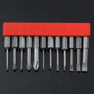 12 PCS / Set Screwdriver Bit With Magnetic S2 Alloy Steel Electric Screwdriver, Specification:2 (OEM)
