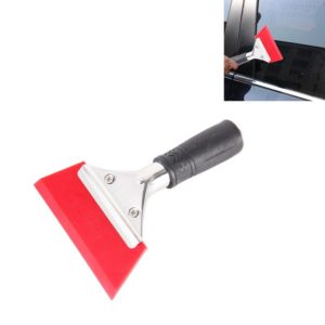 For Short Handle Tendon Scraper Car Film Tools Wiper Plate Glass Cleaning Tool(Red) (OEM)