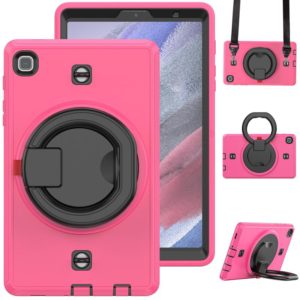 For Samsung Galaxy Tab A7 Lite TPU + PC Tablet Case(Rose Red) (OEM)