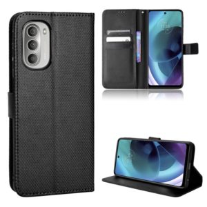 For Motorola Moto G52j 5G Diamond Texture Leather Phone Case(Black) (OEM)