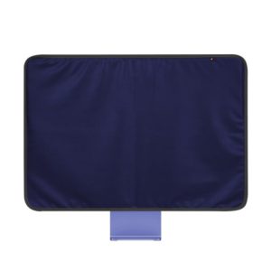 For 24 inch Apple iMac Portable Dustproof Cover Desktop Apple Computer LCD Monitor Cover with Storage Bag(Purple) (OEM)
