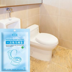 10 PCS Waterproof Anti-bacterium Travel Disposable Toilet Seat Cover Mat Toilet Paper Pad (OEM)