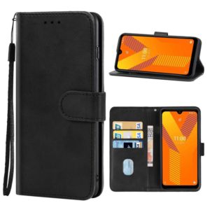 Leather Phone Case For Wiko Y62 Plus(Black) (OEM)