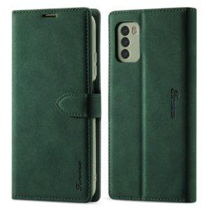 For Xiaomi Poco M3 / Redmi 9T / 9 Power Forwenw F1 Series Matte Strong Magnetism Horizontal Flip Leather Case with Holder & Card Slots & Wallet & Photo Frame(Green) (Forwenw) (OEM)