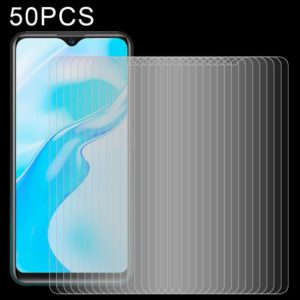 For vivo Y1s 50 PCS 0.26mm 9H 2.5D Tempered Glass Film (OEM)
