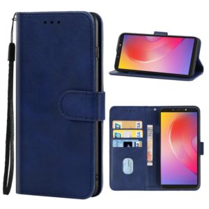 Leather Phone Case For Infinix Smart 2 HD(Blue) (OEM)