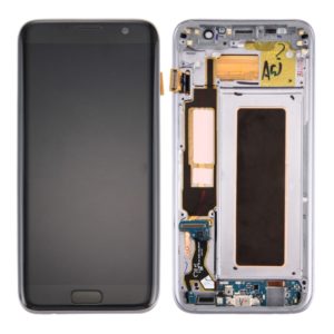 Original LCD Screen and Digitizer Full Assembly with Frame & Charging Port Board & Volume Button & Power Button for Galaxy S7 Edge / G935F(Black) (OEM)