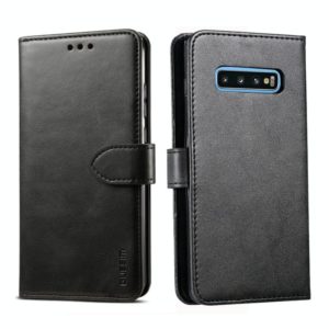 For Galaxy S10 GUSSIM Business Style Horizontal Flip Leather Case with Holder & Card Slots & Wallet(Black) (GUSSIM) (OEM)