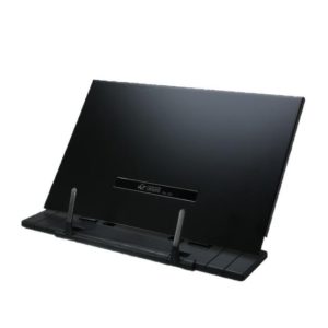 Portable Lazy Book Stand Frame Reading Desk Holder with 7 Tilt Adjustable Grooves(Black) (OEM)
