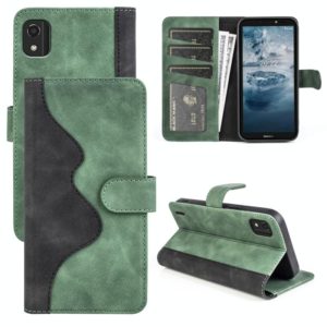 For Nokia C2 2nd Edition Stitching Horizontal Flip Leather Phone Case(Green) (OEM)