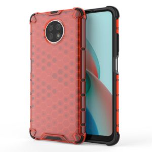 For Xiaomi Redmi Note9T Shockproof Honeycomb PC + TPU Case(Red) (OEM)