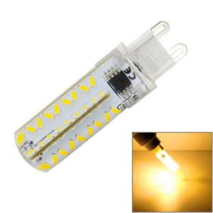 G9 5W 450LM 72 LED SMD 3014 Dimmable Silicone Corn Light Bulb, AC 110V (Warm White) (OEM)