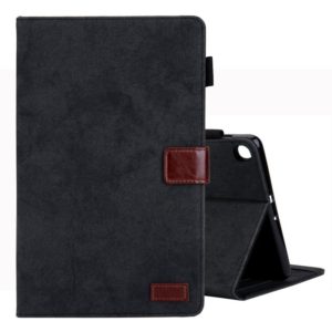 For Galaxy Tab A 10.1 (2019) Business Style Horizontal Flip Leather Case, with Holder & Card Slot & Photo Frame & Sleep / Wake-up Function(Black) (OEM)