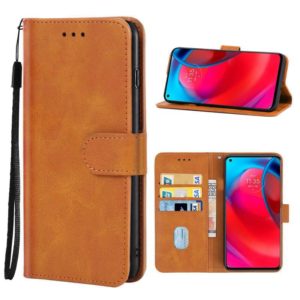 For Motorola Moto G Stylus 5G Leather Phone Case(Brown) (OEM)