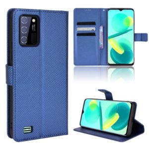 For Oukitel C25 Diamond Texture Leather Phone Case(Blue) (OEM)