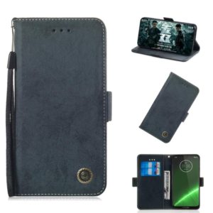 Multifunctional Horizontal Flip Retro Leather Case with Card Slot & Holder for Motorola G7 Power(Black) (OEM)