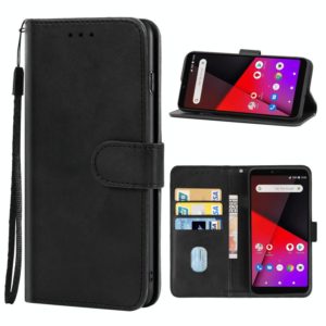 Leather Phone Case For Vodafone Smart X9(Black) (OEM)