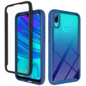 For Huawei Y7 (2019) Starry Sky Solid Color Series Shockproof PC + TPU Protective Case(Royal Blue) (OEM)