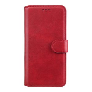 For Xiaomi Redmi Note 9 Classic Calf Texture PU + TPU Horizontal Flip Leather Case, with Holder & Card Slots & Wallet(Red) (OEM)