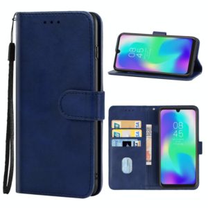 For Tecno Pouvoir 3 Plus Leather Phone Case(Blue) (OEM)