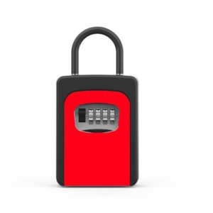 KS6500 Installation-free Hanging Decoration Key Password Box(Red) (OEM)