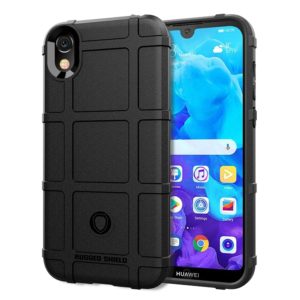 Shockproof Protector Cover Full Coverage Silicone Case for Huawei Y5 (2019) (Black) (OEM)