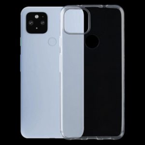For Google Pixel 5A 5G 0.75mm Ultra-thin Transparent TPU Soft Protective Case(Transparent) (OEM)