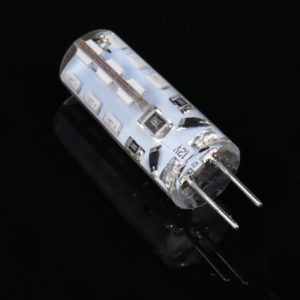 G4 24 LEDs SMD 3014 LED Corn Light Bulb, DC 12V(Blue Light) (OEM)