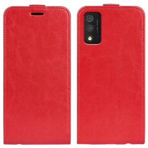 For TCL 30T R64 Texture Single Vertical Flip Leather Phone Case(Red) (OEM)
