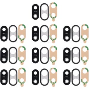 For Huawei P20 Lite 10pcs Back Camera Bezel with Lens Cover & Adhesive (Black) (OEM)