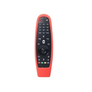Suitable for LG Smart TV Remote Control Protective Case AN-MR600 AN-MR650a Dynamic Remote Control Silicone Case(Red) (OEM)