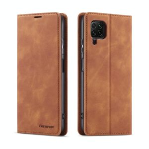 For Huawei P40 Lite / nova 6 SE Forwenw Dream Series Oil Edge Strong Magnetism Horizontal Flip Leather Case with Holder & Card Slots & Wallet & Photo Frame(Brown) (Forwenw) (OEM)