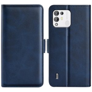 For Blackview A55 Pro Dual-side Magnetic Buckle Leather Phone Case(Dark Blue) (OEM)