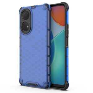For Honor Play 30 Plus 5G Shockproof Honeycomb PC + TPU Phone Case(Blue) (OEM)