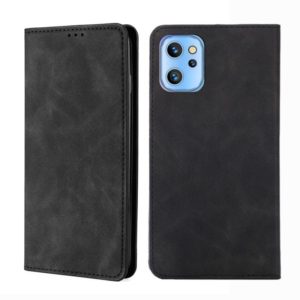 For UMIDIGI A13 / A13 Pro / A13S Skin Feel Magnetic Horizontal Flip Leather Phone Case(Black) (OEM)