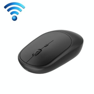 M030 4 Keys 1600DPI Laptop Office Mute Mouse, Style: Wireless (Black) (OEM)