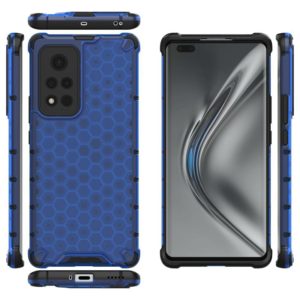 For Honor View40 Shockproof Honeycomb PC + TPU Case(Blue) (OEM)