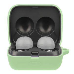 Solid Color Earphone Protective Case For Sony LinkBuds(Matcha Green) (OEM)