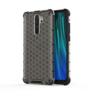 For Xiaomi Redmi Note 8 Pro Shockproof Honeycomb PC + TPU Case(Grey) (OEM)