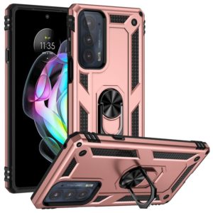 For Motorola Edge 20 Shockproof TPU + PC Phone Case(Rose Gold) (OEM)