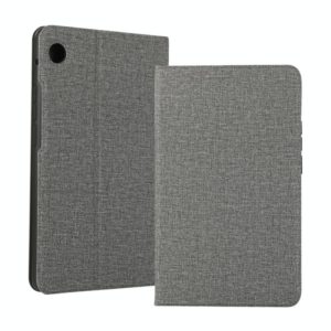 For Huawei MatePad T8 / C3 8 inch Voltage Craft Cloth TPU Horizontal Flip Leather Case with Holder(Grey) (OEM)