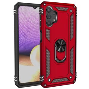 For Samsung Galaxy A32 5G Shockproof TPU + PC Protective Case with 360 Degree Rotating Holder(Red) (OEM)
