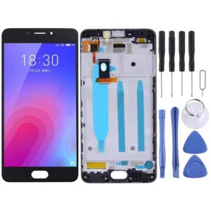 TFT LCD Screen for Meizu M6 M711H M711Q Digitizer Full Assembly with Frame(Black) (OEM)
