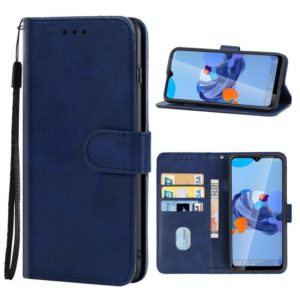 Leather Phone Case For Oukitel C19 / C19 Pro(Blue) (OEM)