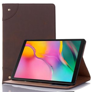 For Samsung Galaxy Tab A7 Lite T220/T225 Retro Leather Tablet Case(Dark Brown) (OEM)